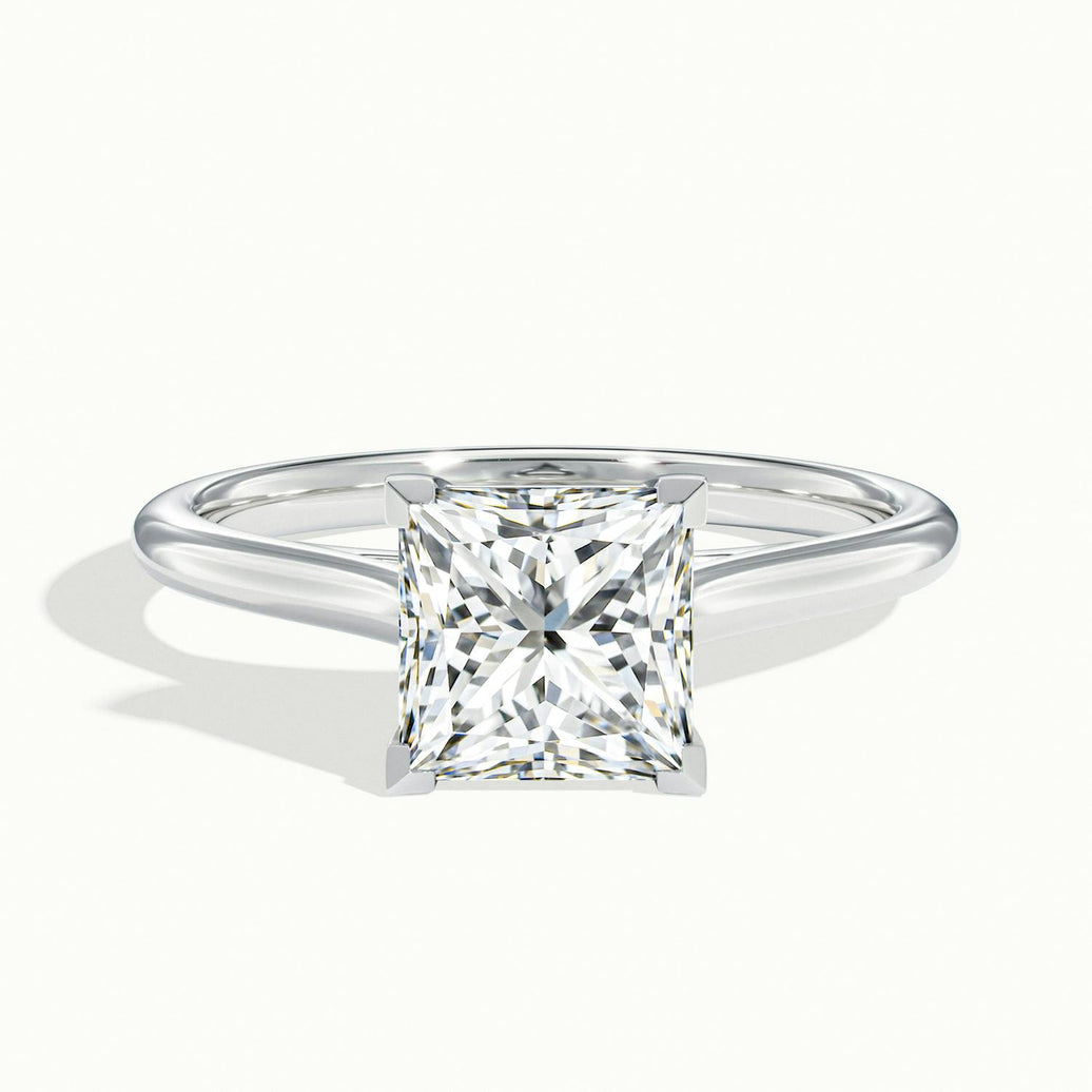 Nadia Princess Solitaire Engagement Ring