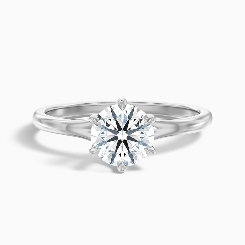 Avian Round Solitaire Lab Grown Engagement Ring
