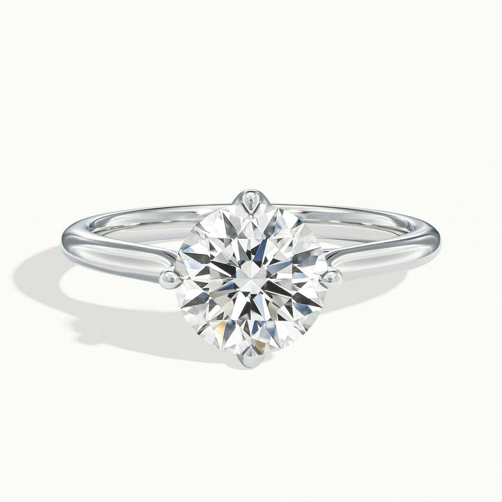 Seraphina Round Solitaire Engagement Ring
