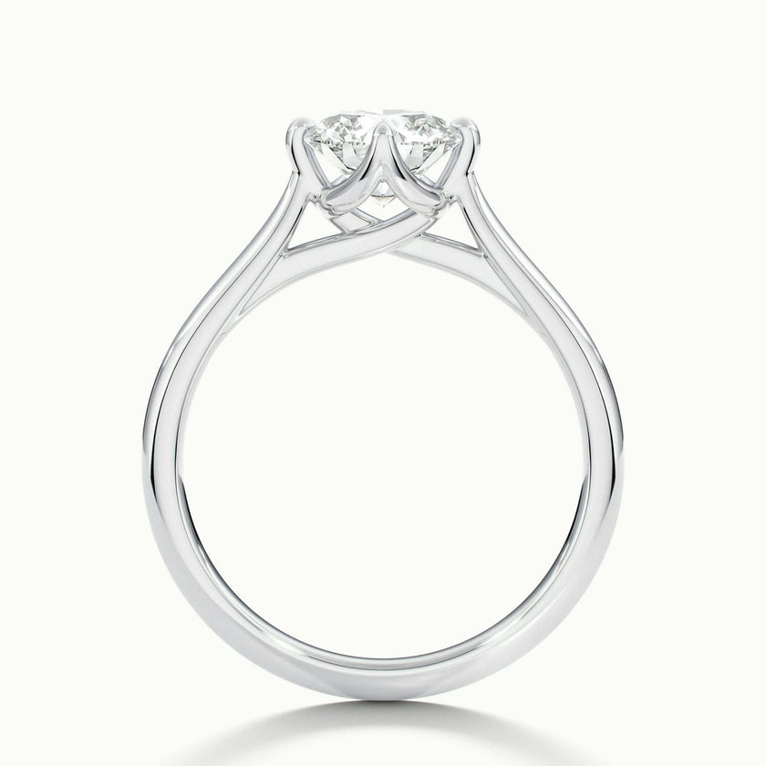 Seraphina Round Solitaire Engagement Ring
