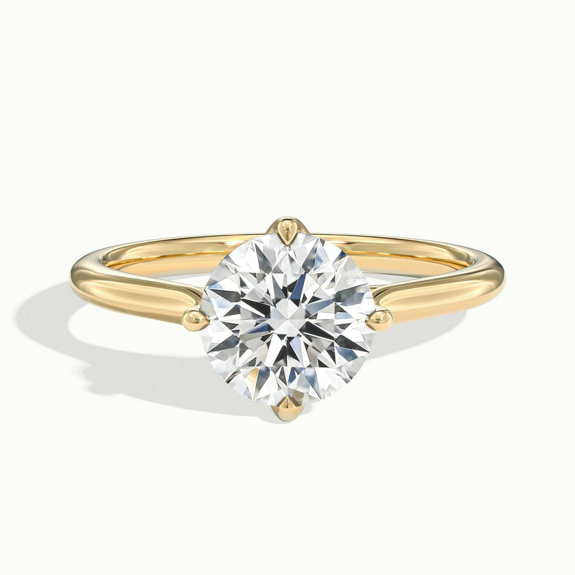 Seraphina Round Solitaire Engagement Ring