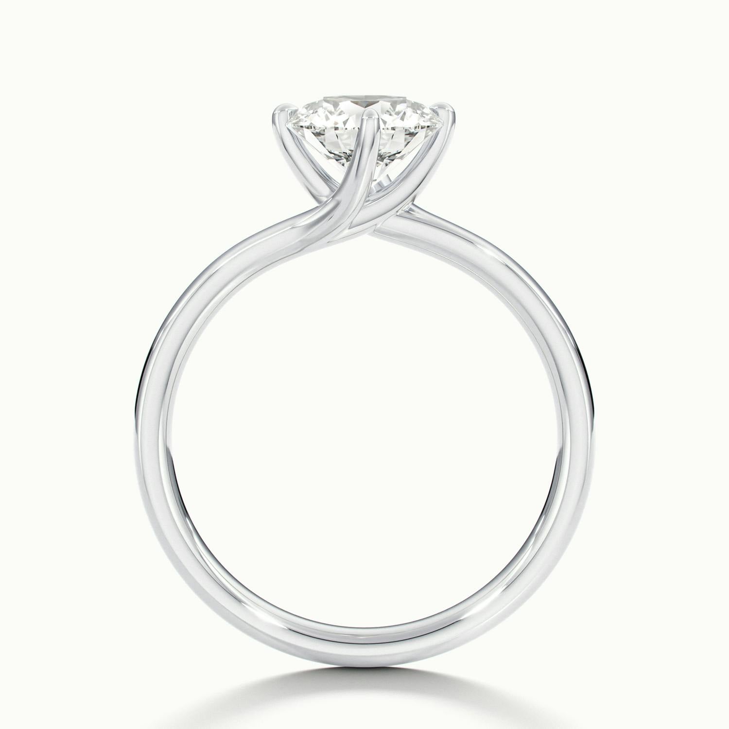 Amara Round Solitaire Engagement Ring