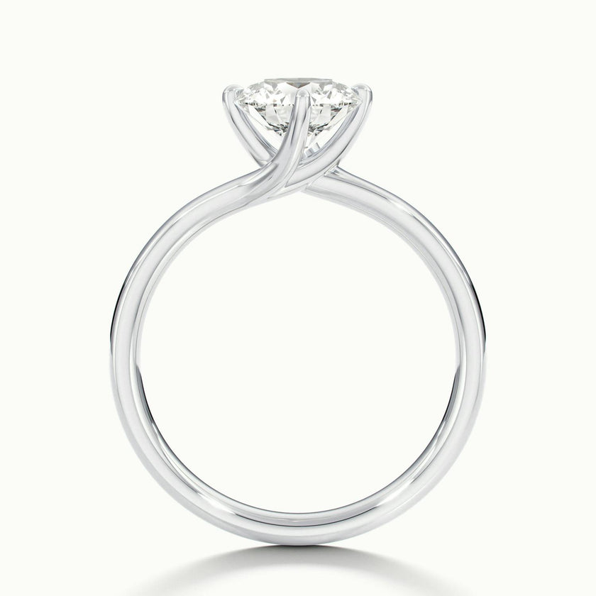 Amara Round Solitaire Engagement Ring