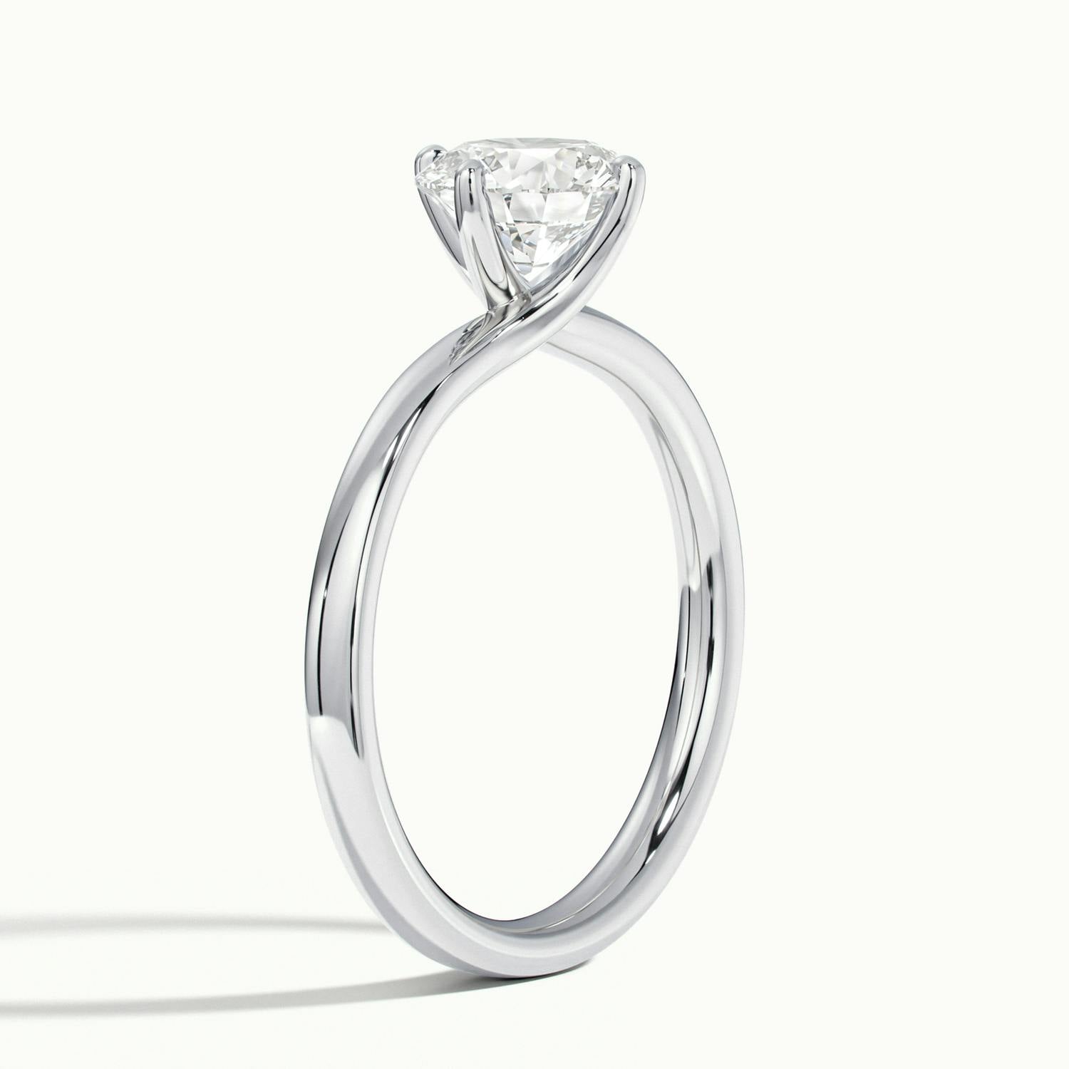 Amara Round Solitaire Engagement Ring