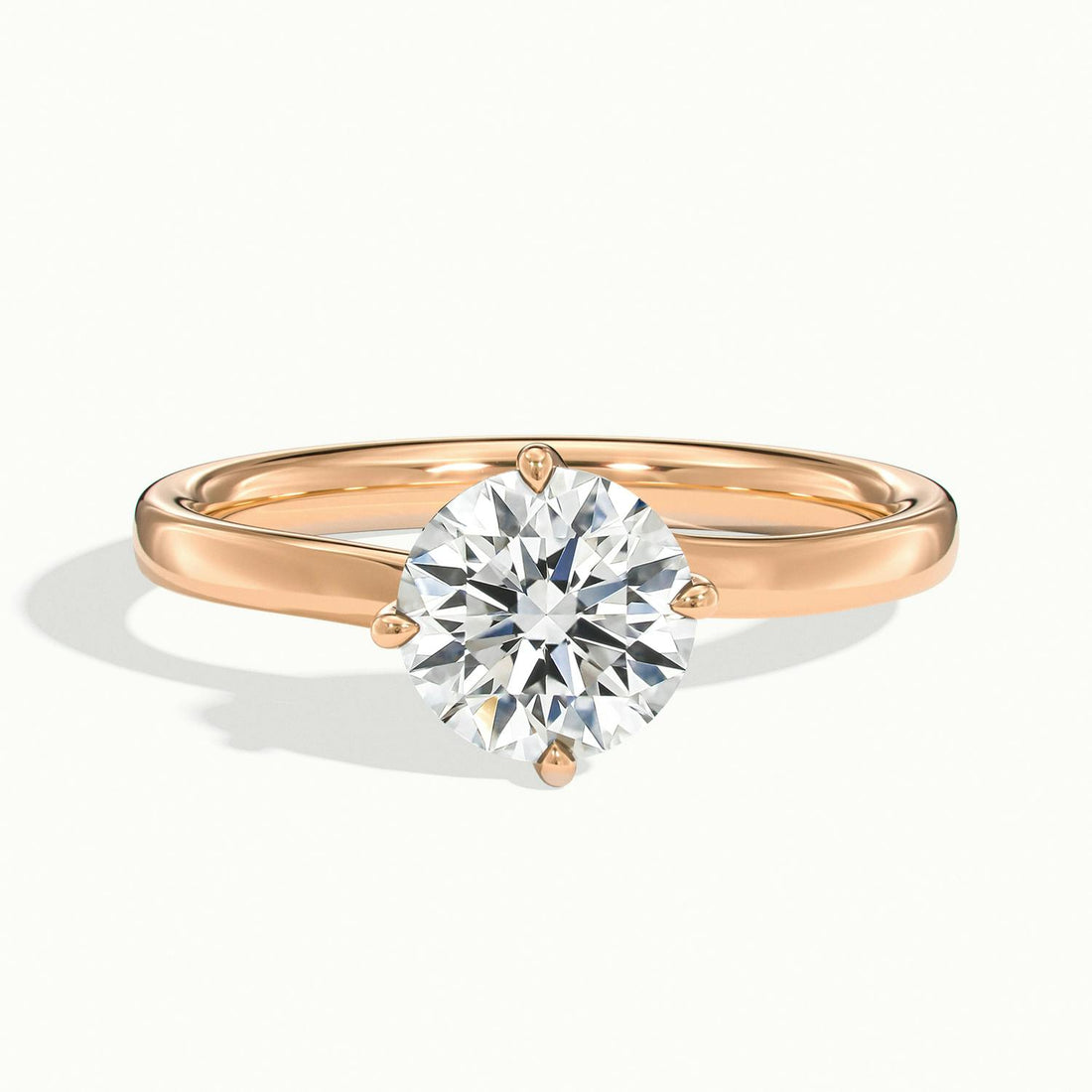 Amara Round Solitaire Engagement Ring