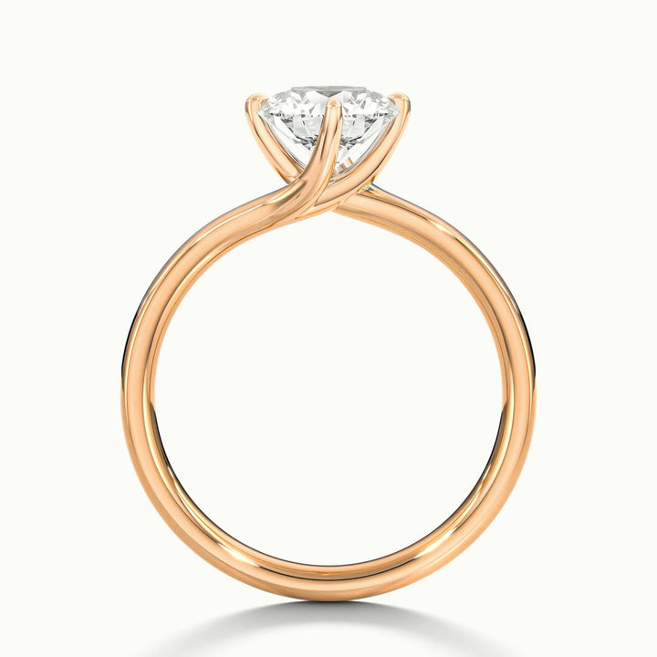 Amara Round Solitaire Engagement Ring