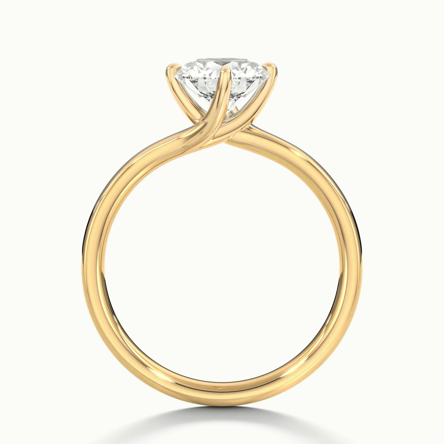 Amara Round Solitaire Engagement Ring