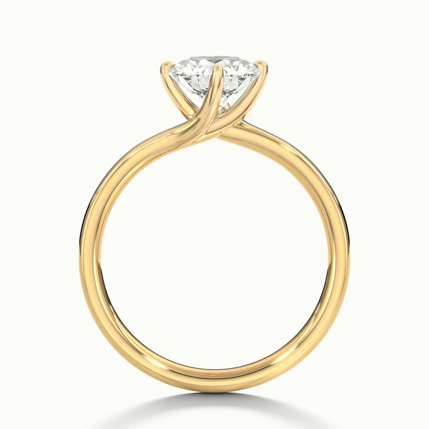 Amara Round Solitaire Engagement Ring