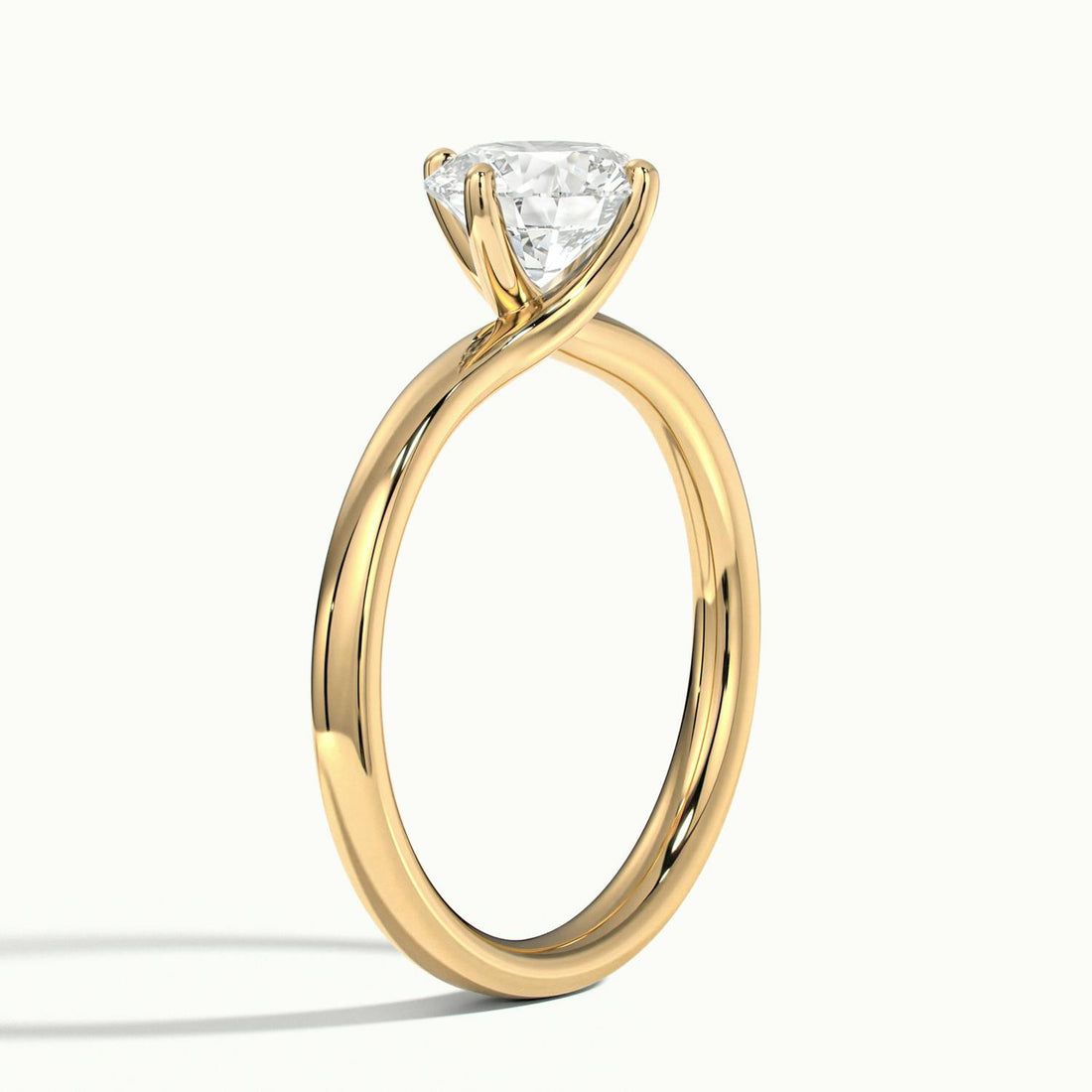 Amara Round Solitaire Engagement Ring