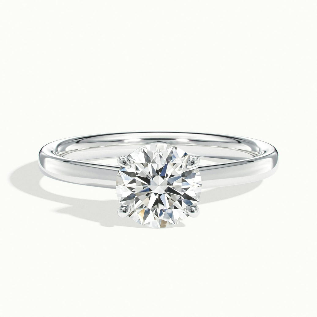 Valencia Round Solitaire Engagement Ring