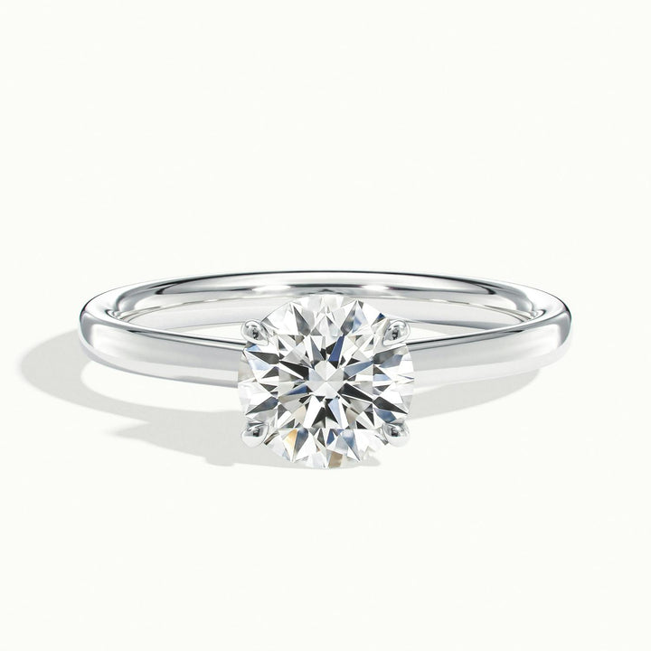Valencia Round Solitaire Engagement Ring