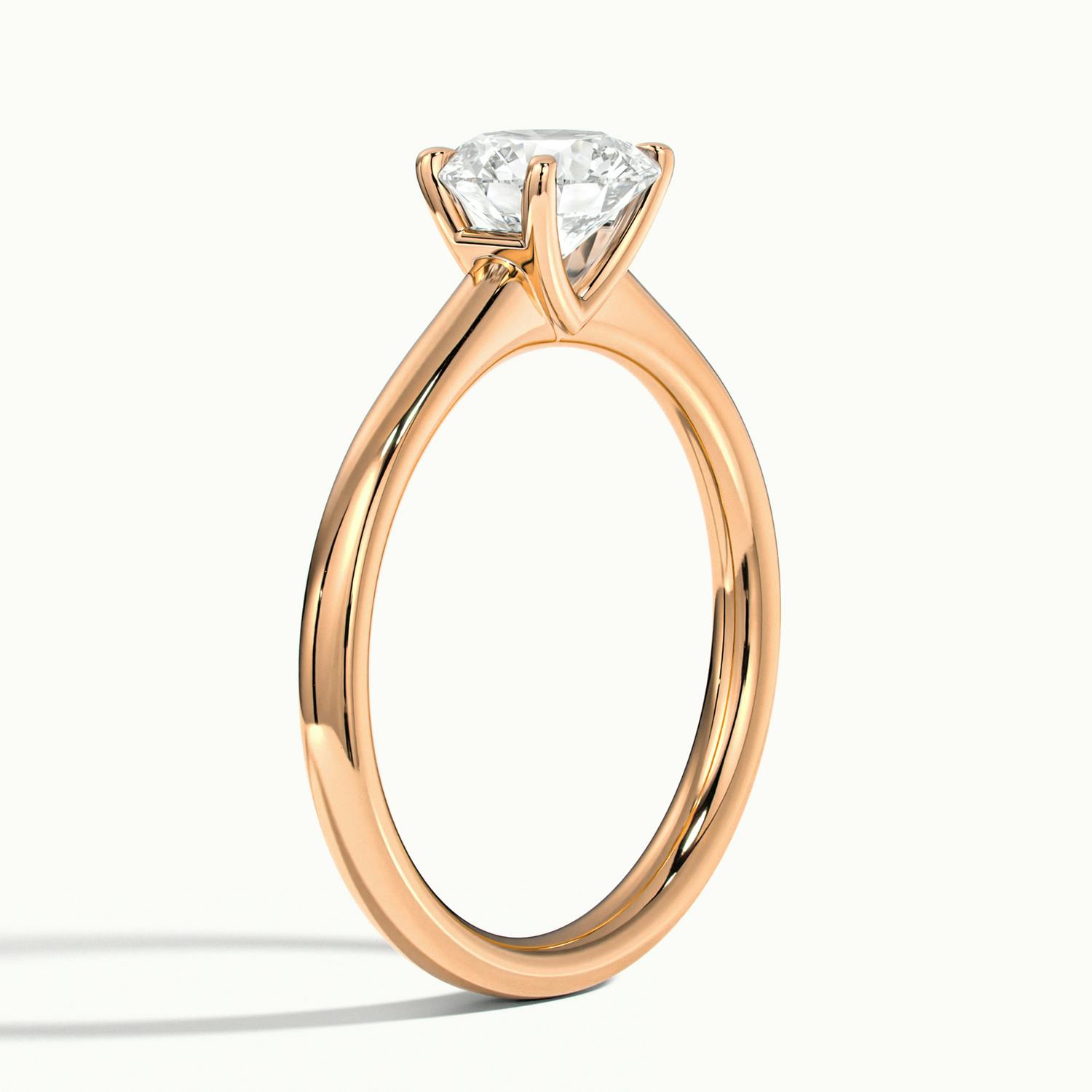 Valencia Round Solitaire Engagement Ring
