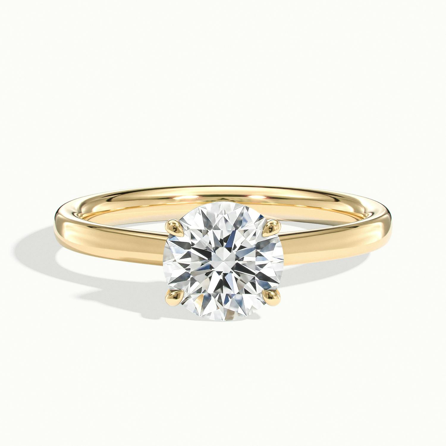 Valencia Round Solitaire Engagement Ring