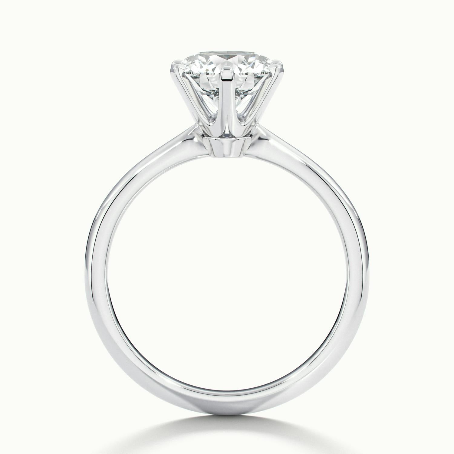 Celestine Round Solitaire Engagement Ring