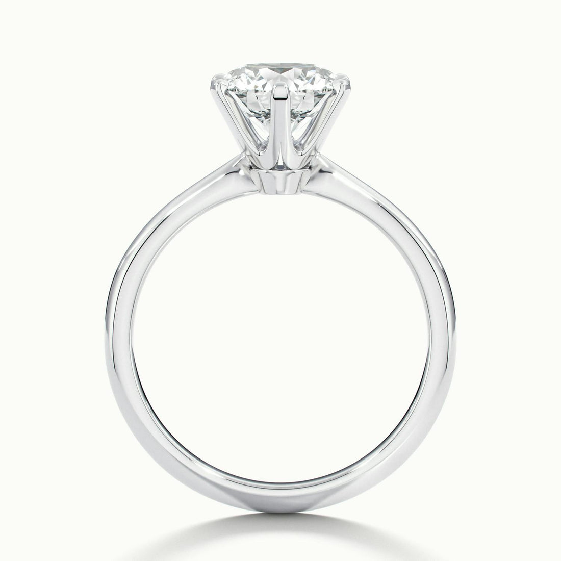 Celestine Round Solitaire Engagement Ring