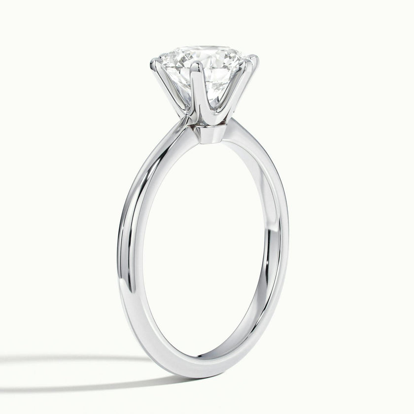 Celestine Round Solitaire Engagement Ring