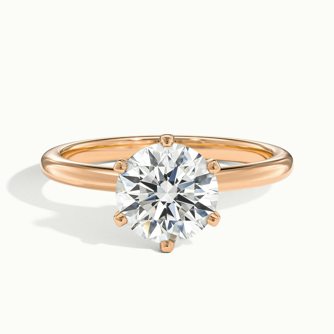 Celestine Round Solitaire Engagement Ring
