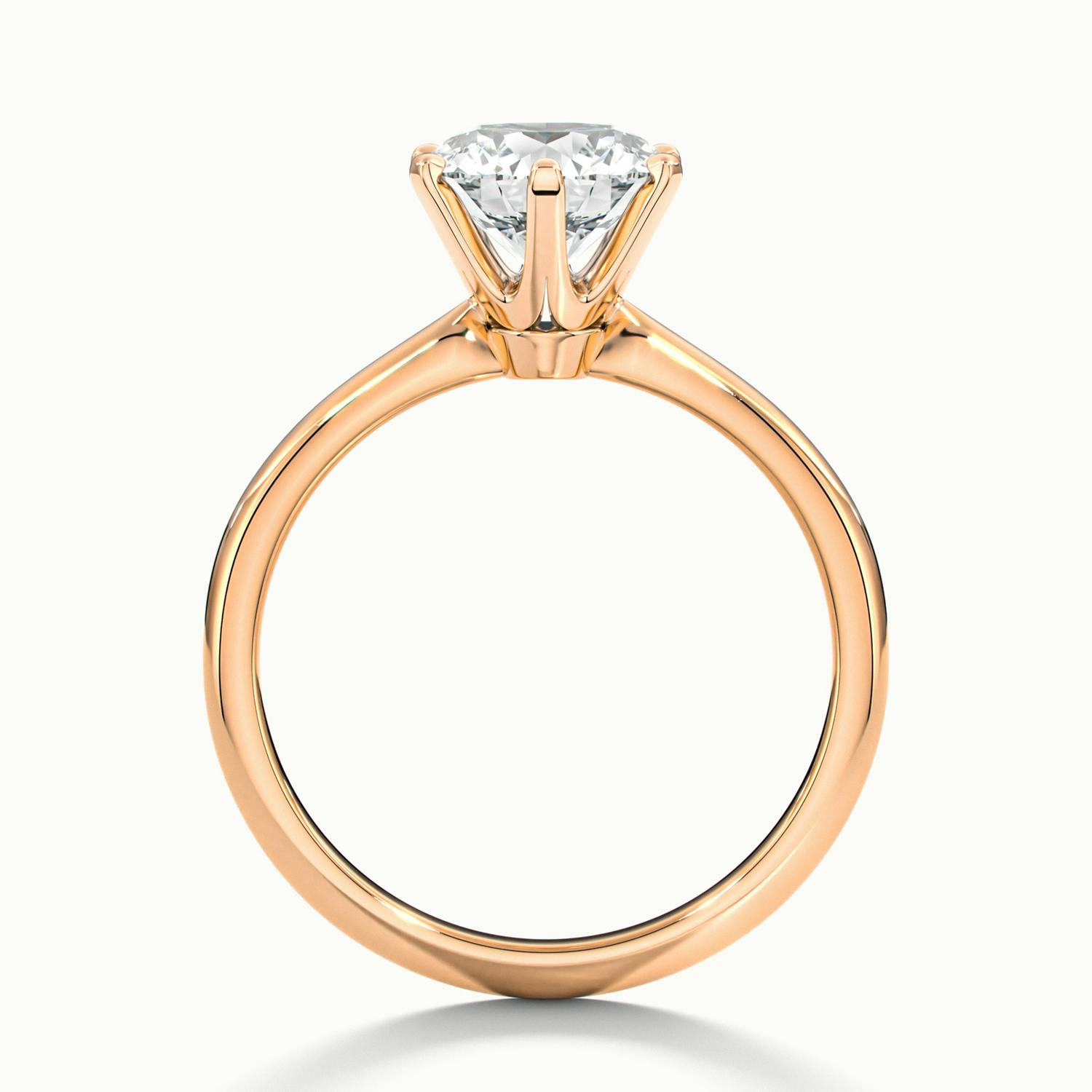Celestine Round Solitaire Engagement Ring