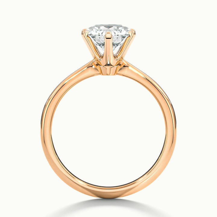 Celestine Round Solitaire Engagement Ring