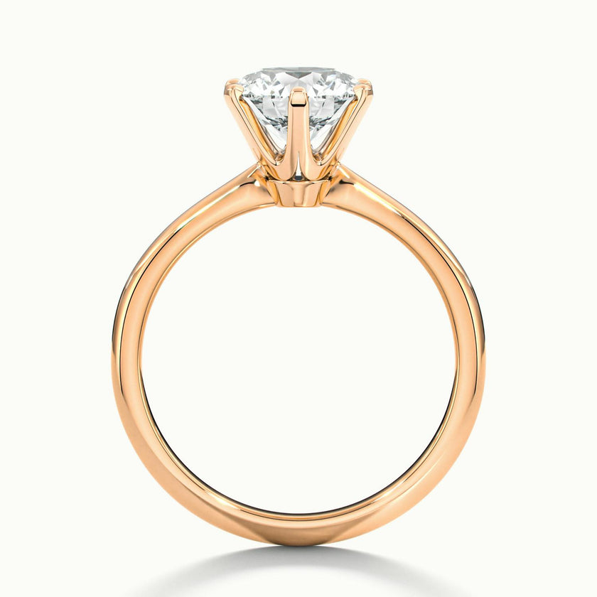 Celestine Round Solitaire Engagement Ring