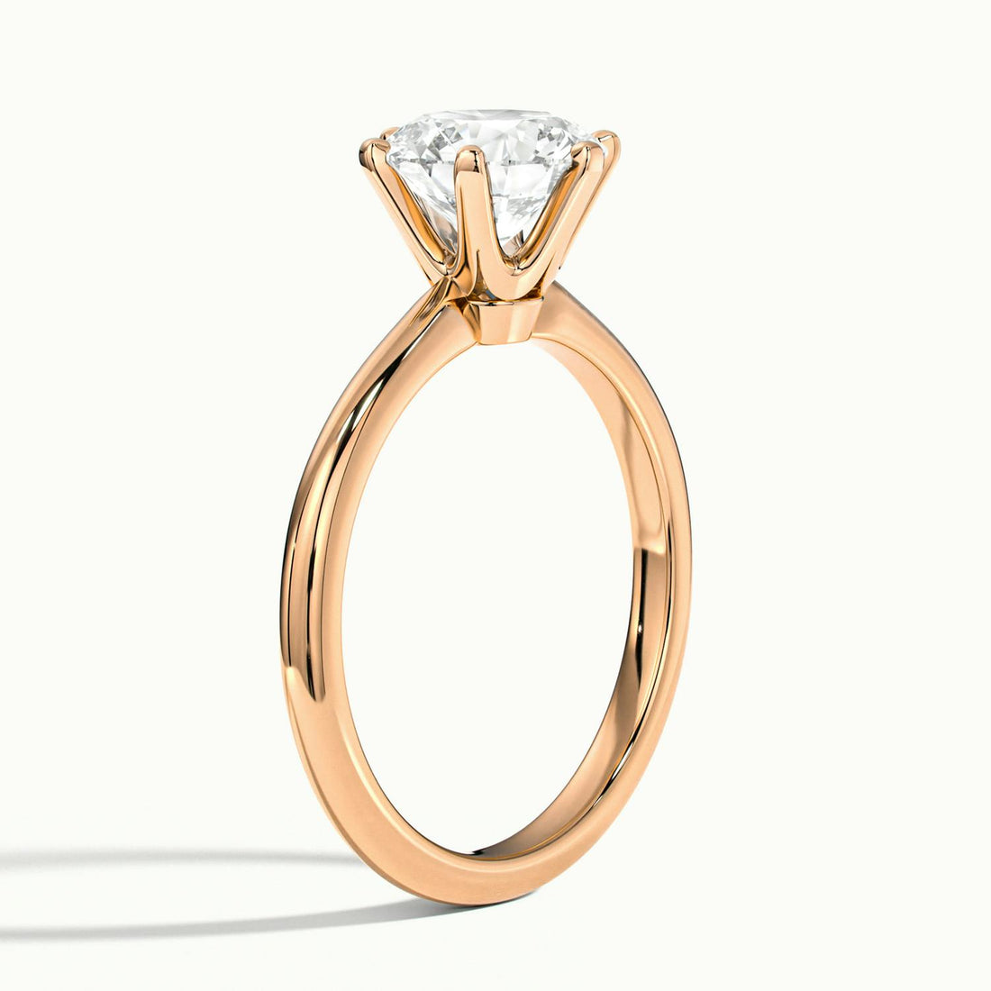 Celestine Round Solitaire Engagement Ring