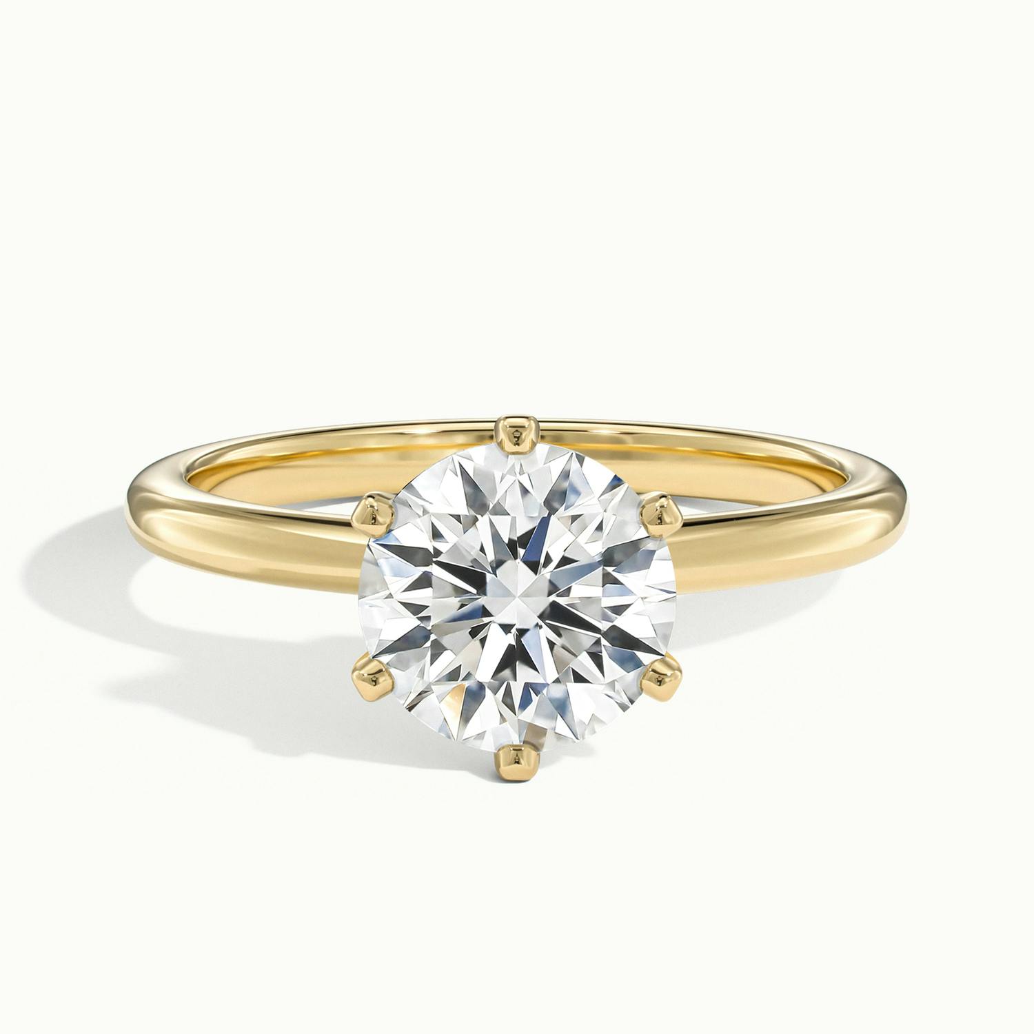 Celestine Round Solitaire Engagement Ring