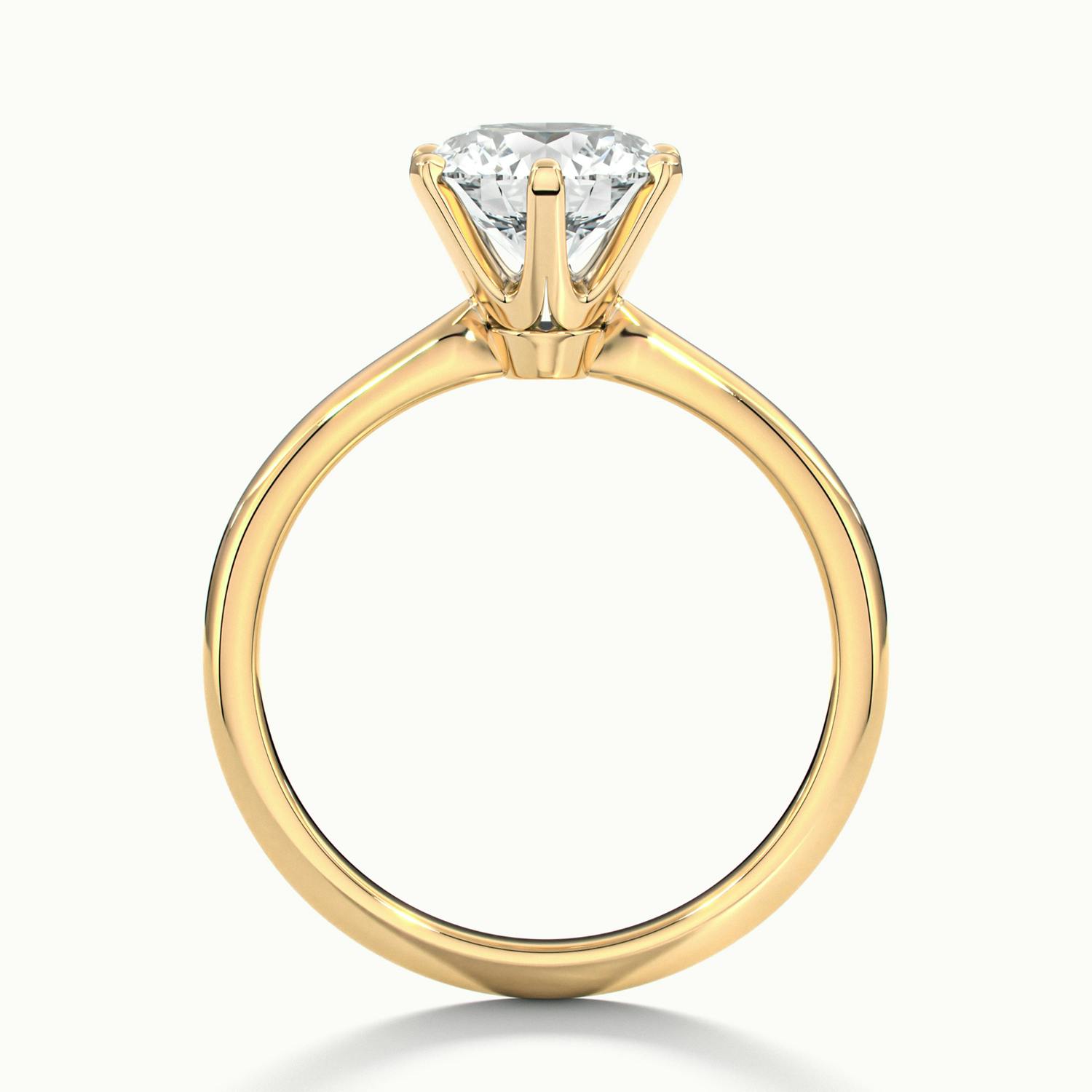 Celestine Round Solitaire Engagement Ring