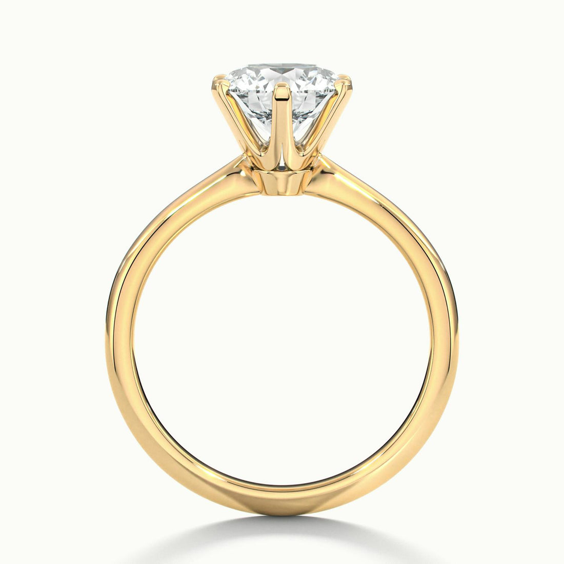 Celestine Round Solitaire Engagement Ring