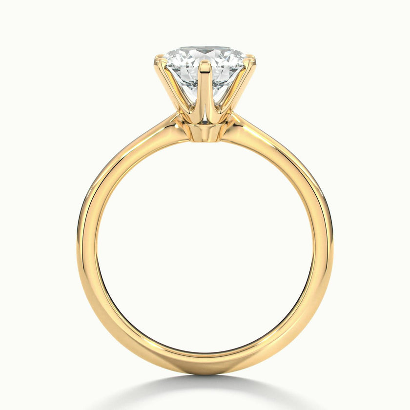 Celestine Round Solitaire Engagement Ring