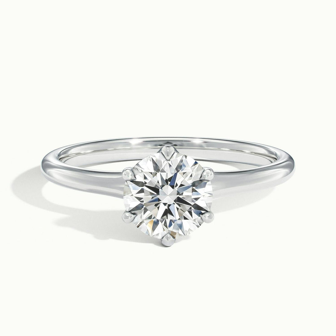 Elowen Round Solitaire Engagement Ring