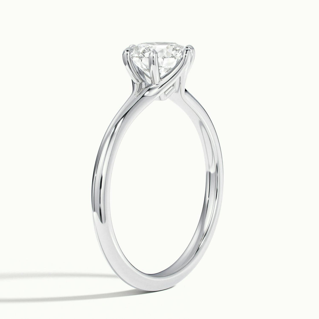 Elowen Round Solitaire Engagement Ring