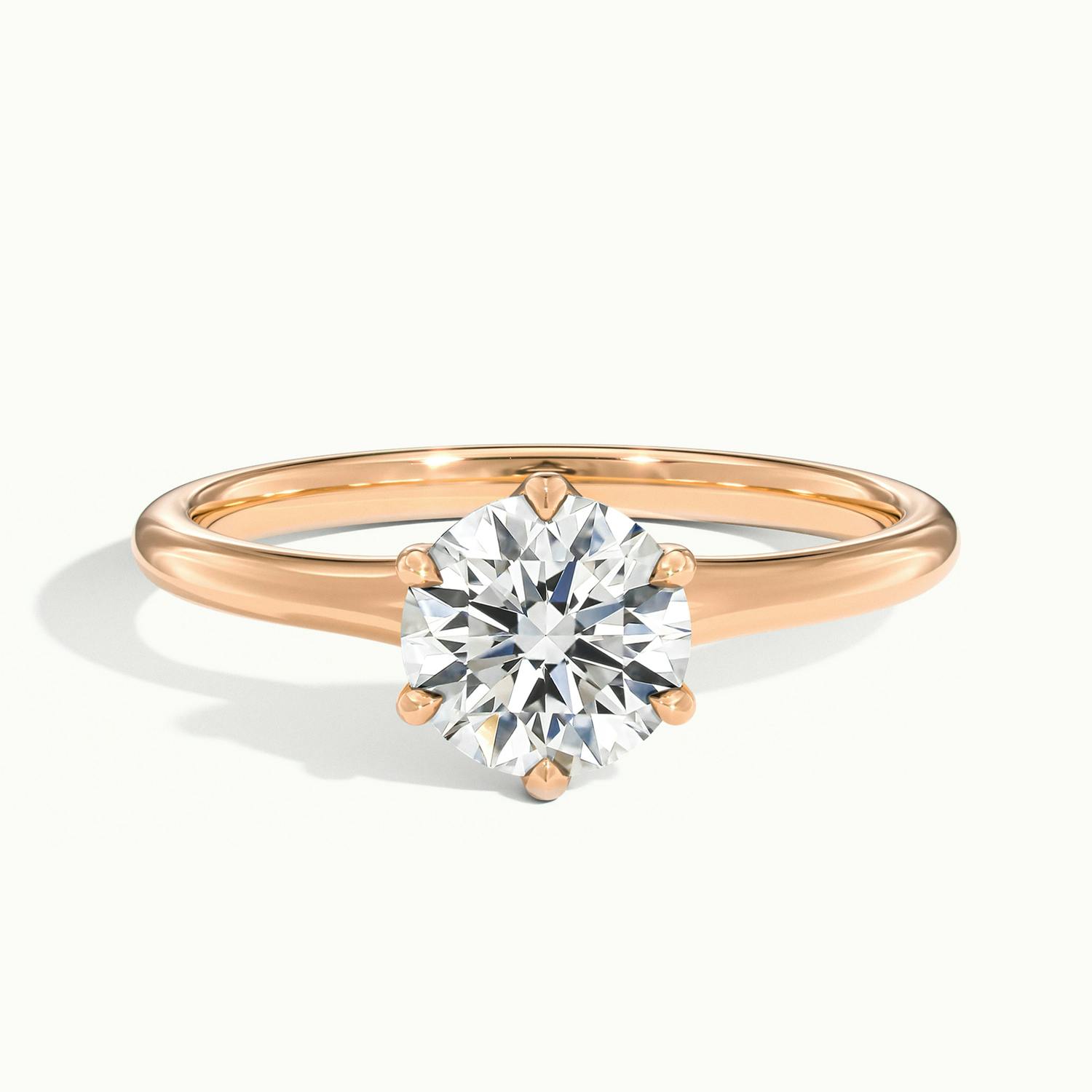Elowen Round Solitaire Engagement Ring
