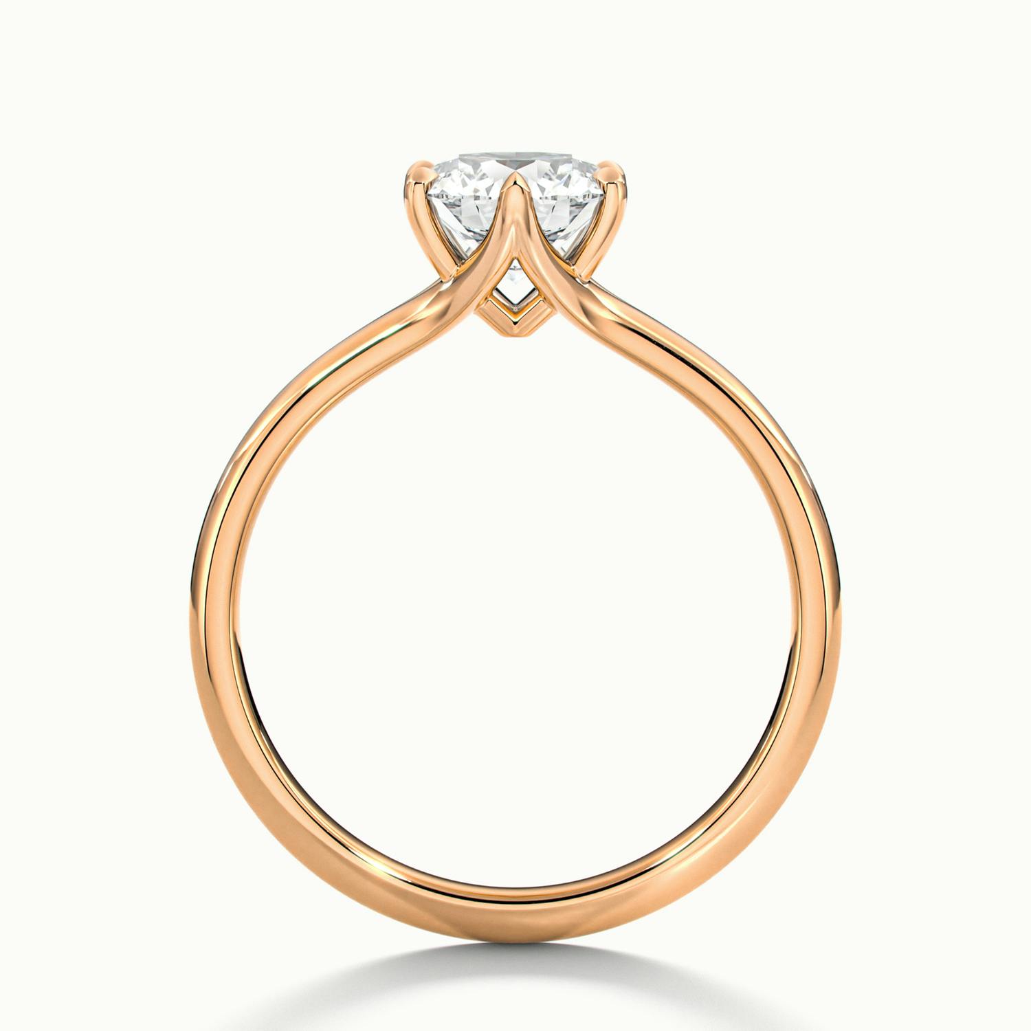 Elowen Round Solitaire Engagement Ring