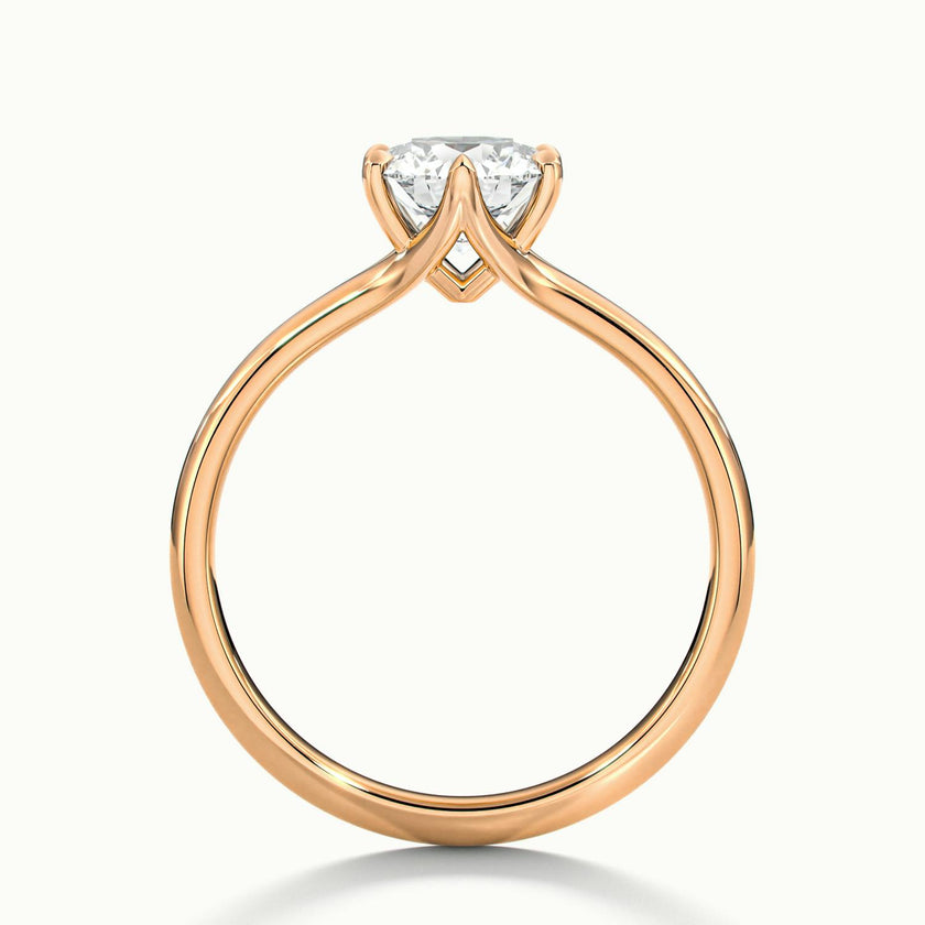 Elowen Round Solitaire Engagement Ring