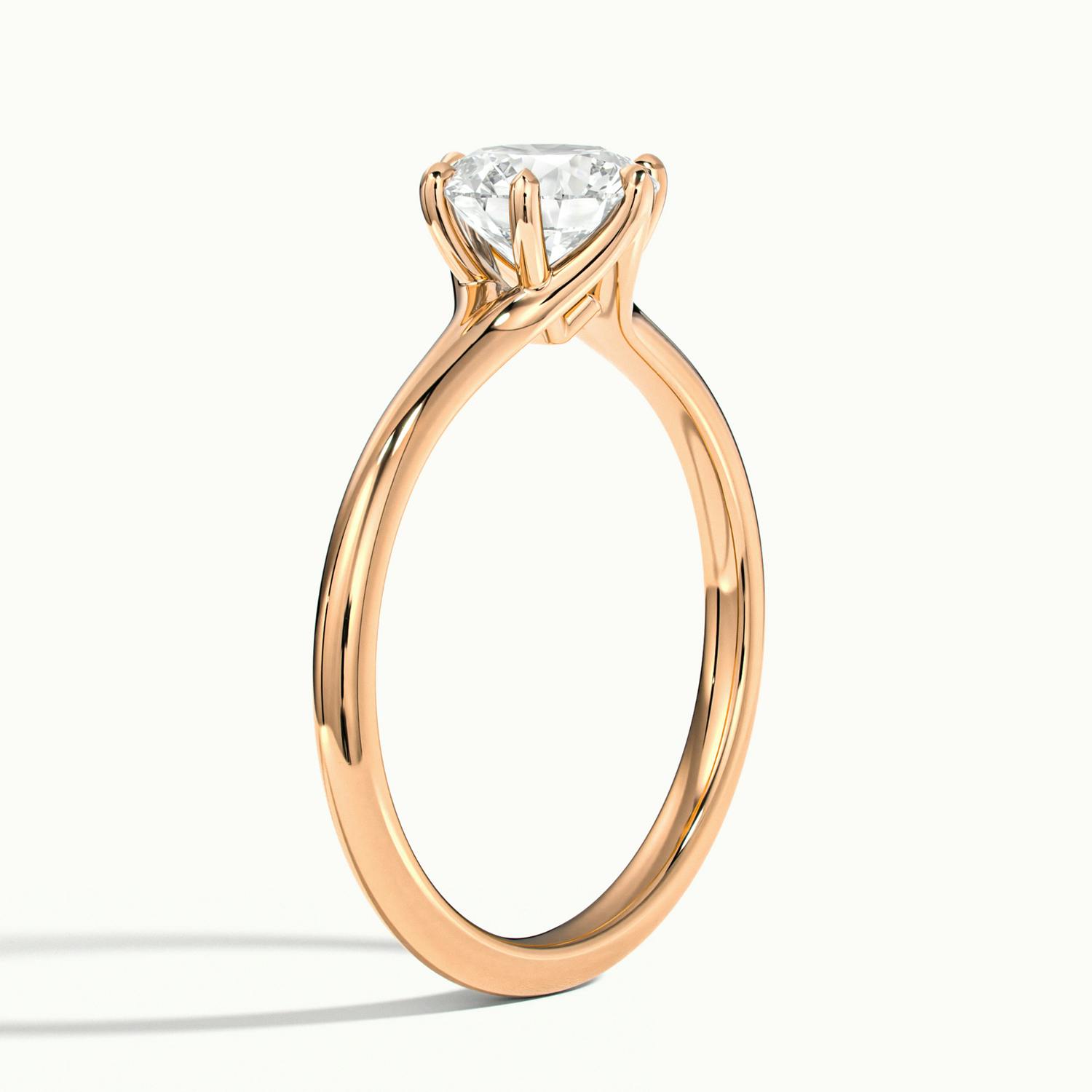 Elowen Round Solitaire Engagement Ring