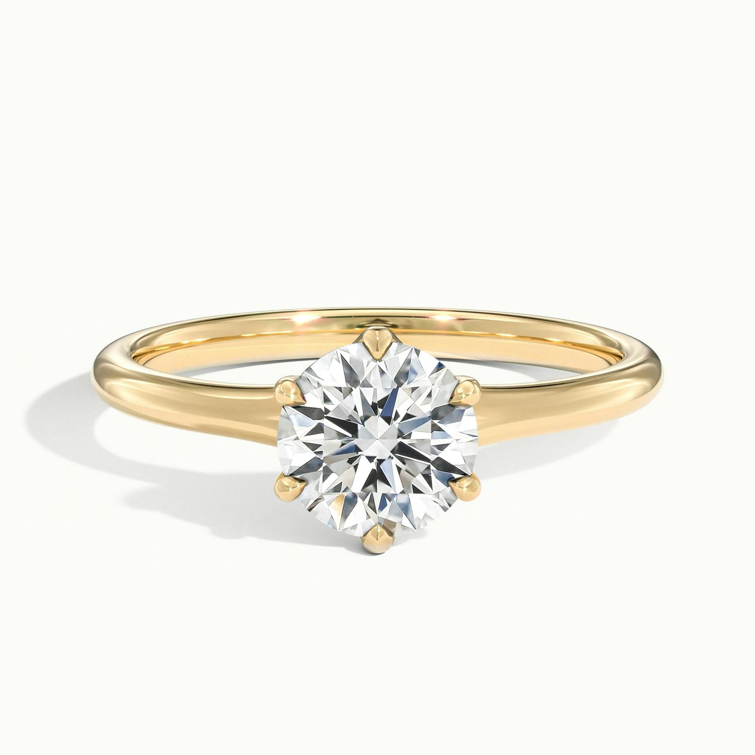 Elowen Round Solitaire Engagement Ring