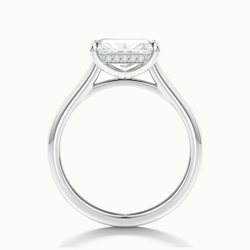 Lucienne East to West Radiant Solitaire Engagement Ring