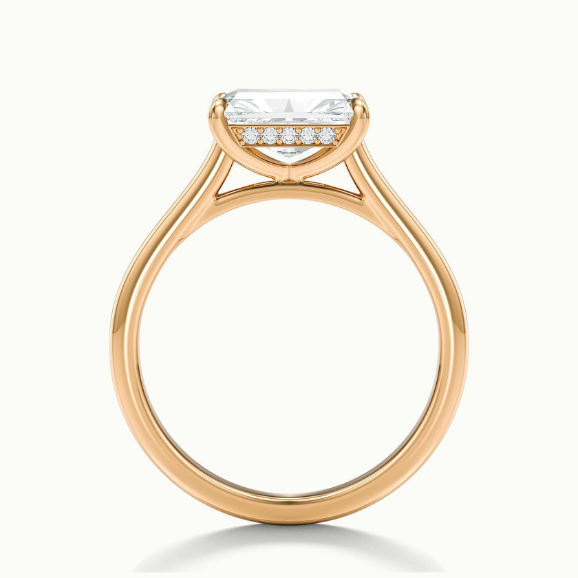 Lucienne East to West Radiant Solitaire Engagement Ring