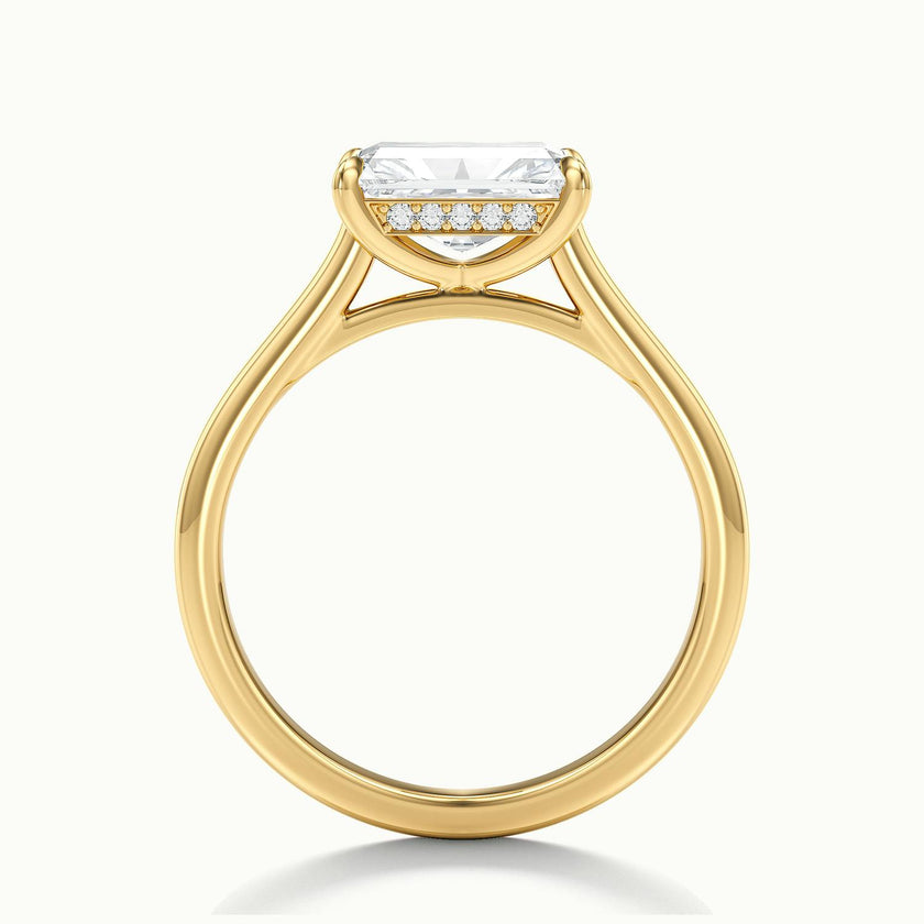 Lucienne East to West Radiant Solitaire Engagement Ring