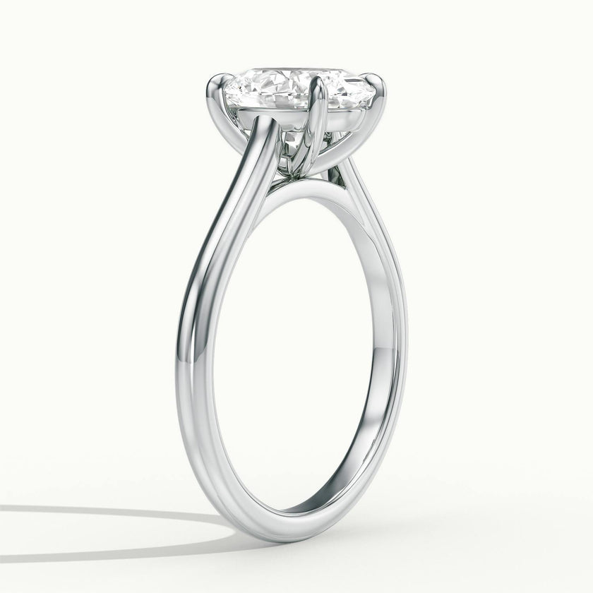 Nadia Oval Solitaire Engagement Ring