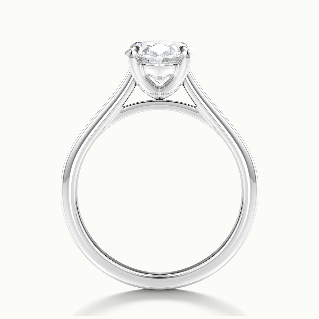 Nadia Oval Solitaire Engagement Ring