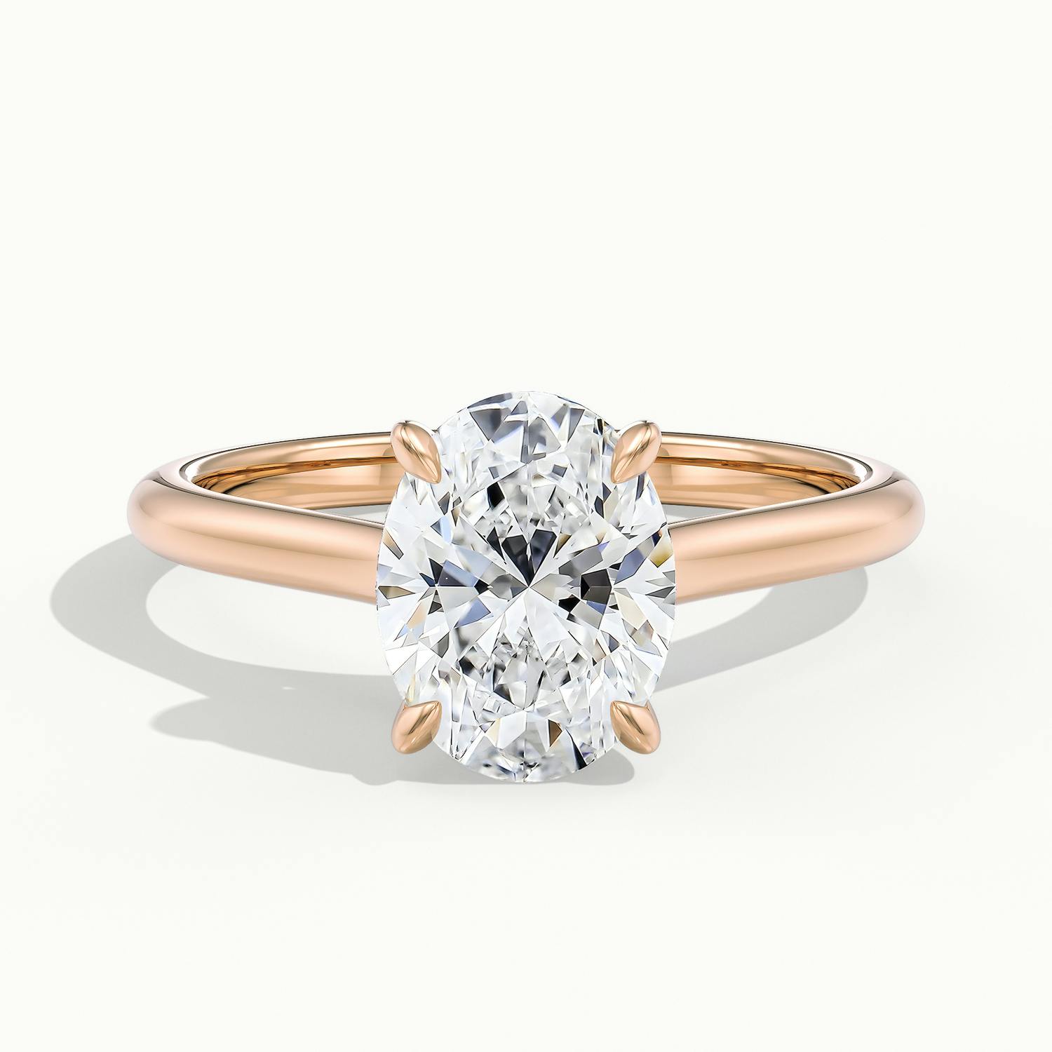 Nadia Oval Solitaire Engagement Ring