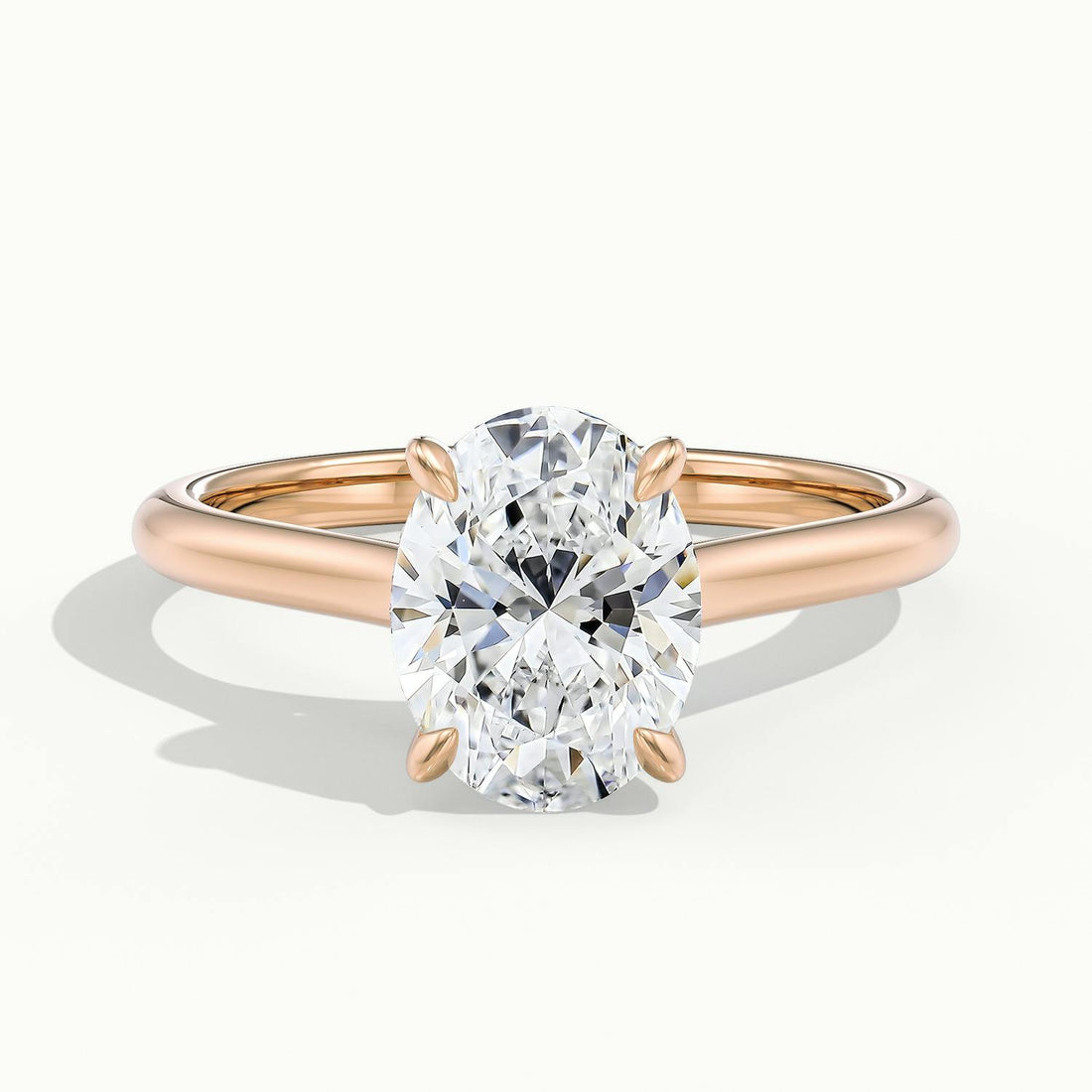 Nadia Oval Solitaire Engagement Ring