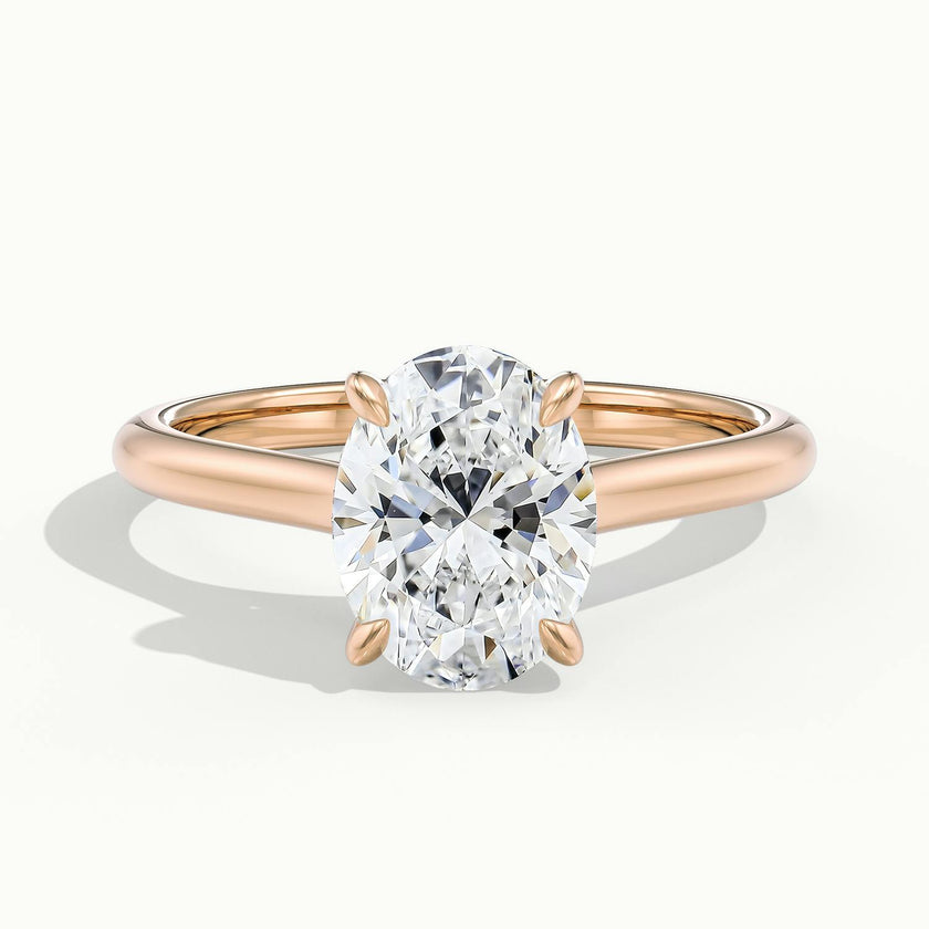 Nadia Oval Solitaire Engagement Ring