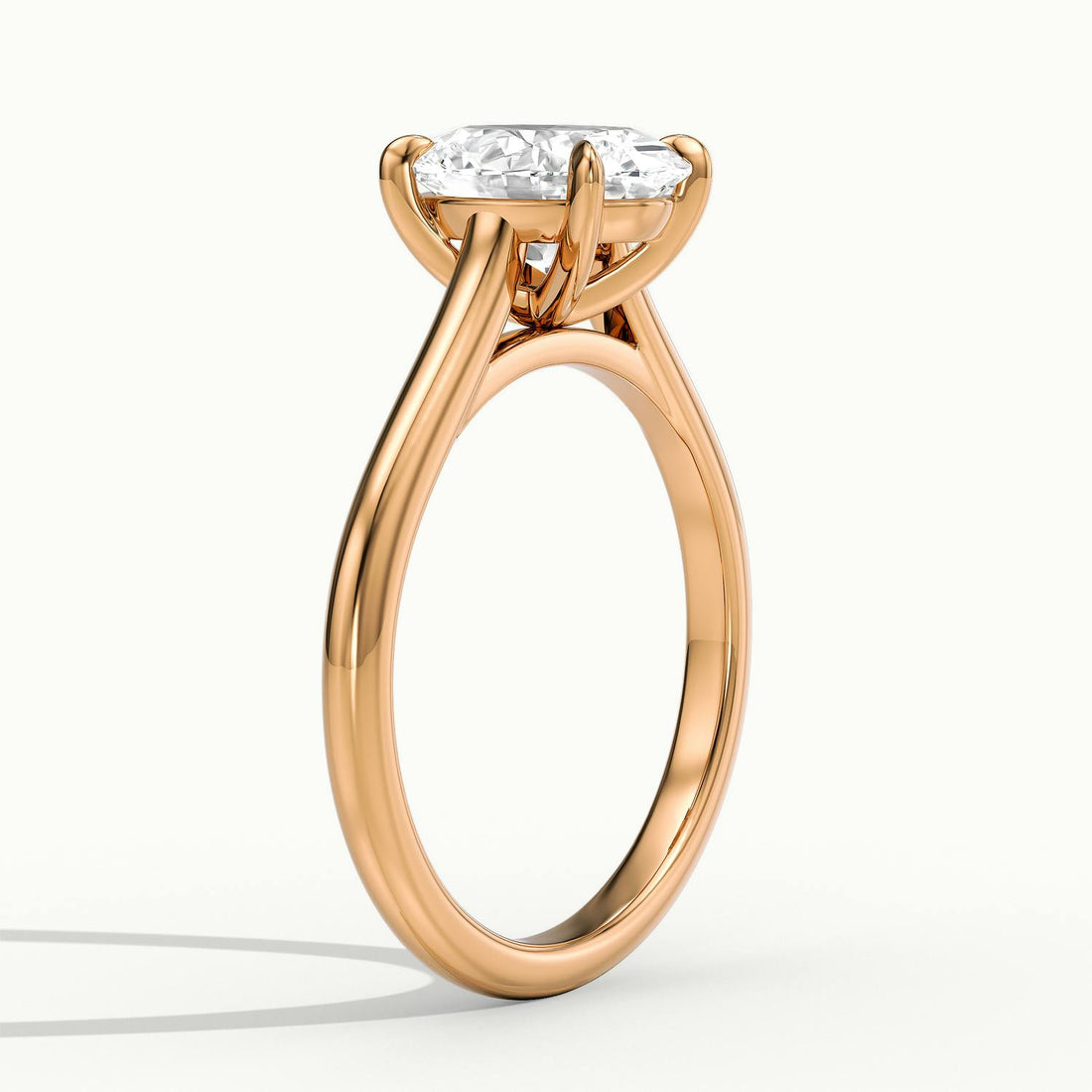 Nadia Oval Solitaire Engagement Ring