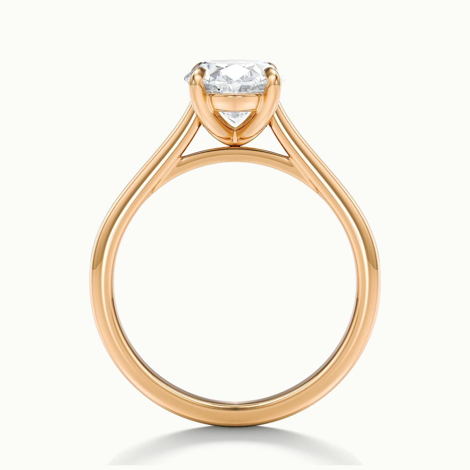 Nadia Oval Solitaire Engagement Ring