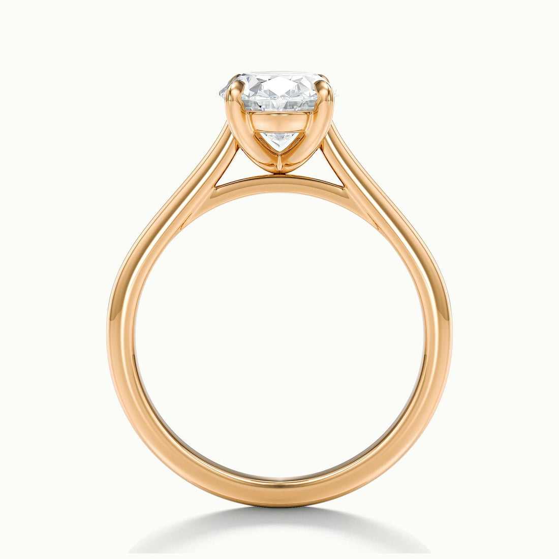 Nadia Oval Solitaire Engagement Ring