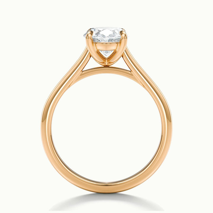 Nadia Oval Solitaire Engagement Ring