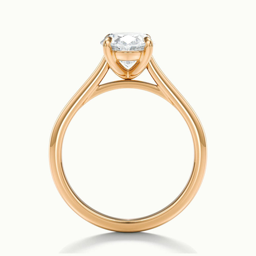 Nadia Oval Solitaire Engagement Ring