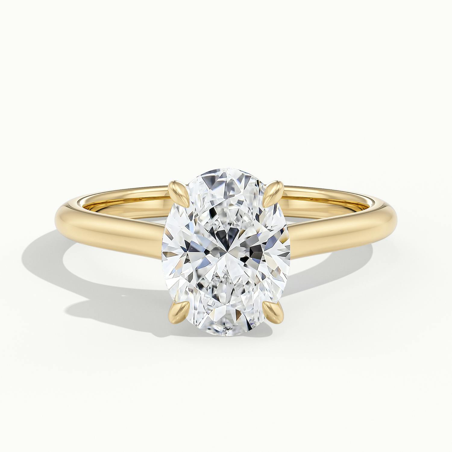 Nadia Oval Solitaire Engagement Ring